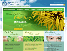 Tablet Screenshot of americandistilling.com